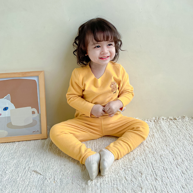 Dječji termalni komplet De Velvet – upijanje vlage, viskozna 37,8%, normalna debljina, za djecu 1–3 godine