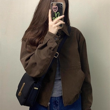 Kardigán na zips z chenille látky, 30–50% spandex, golier polo, bez rukávov