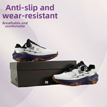 Хайкинг обувки – (вентилирана мрежеста подплата, EVA горна част, PU междинна подметка, противохлъзгаща гумена външна подметка, предно връзване)