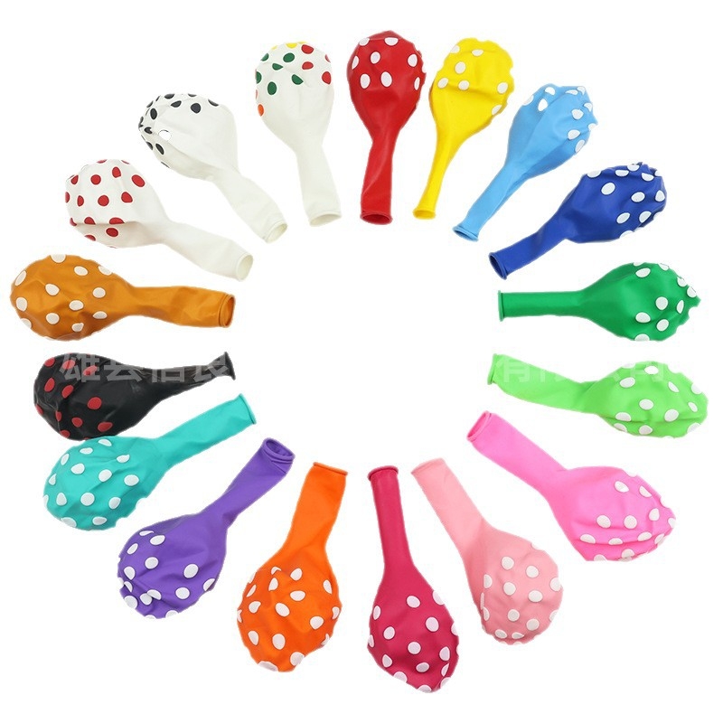 Latex dekoratív lufi, gömb alakú, nyomtatott logóval