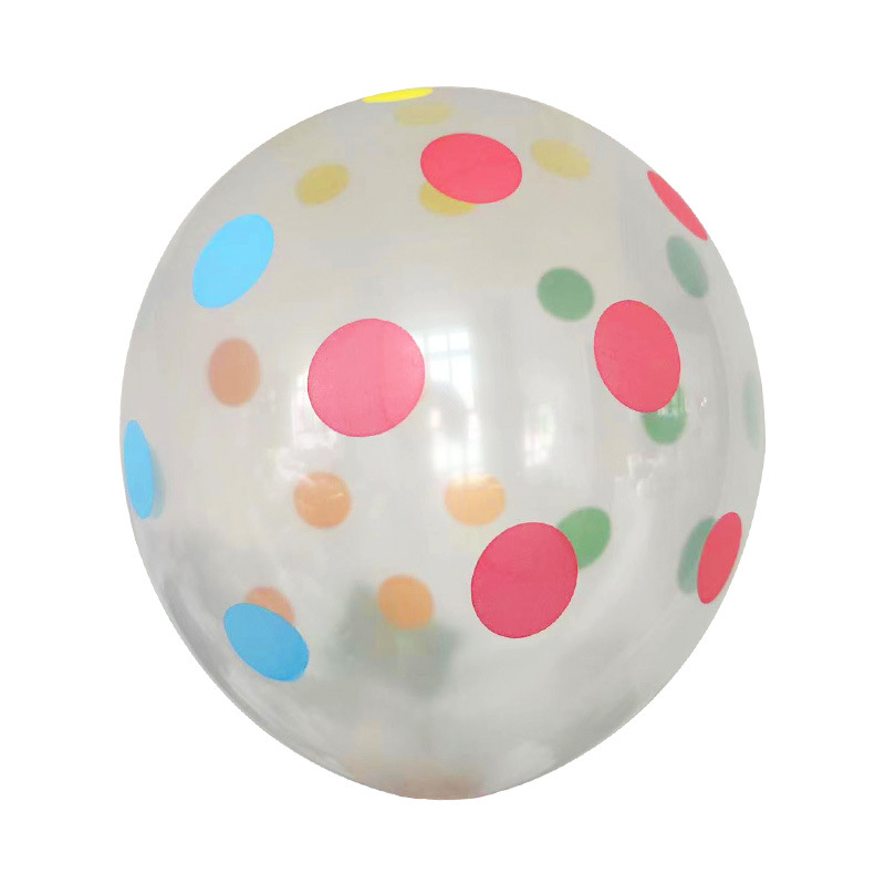 Latex dekoratív lufi, gömb alakú, nyomtatott logóval