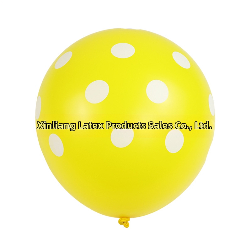 Latex dekoratív lufi, gömb alakú, nyomtatott logóval