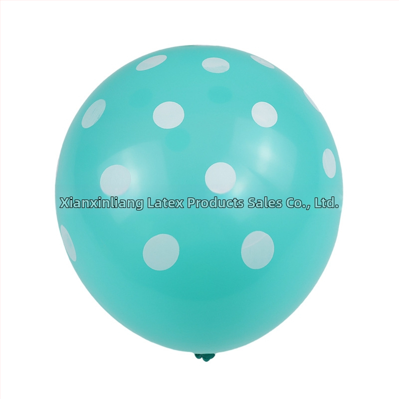 Latex dekoratív lufi, gömb alakú, nyomtatott logóval