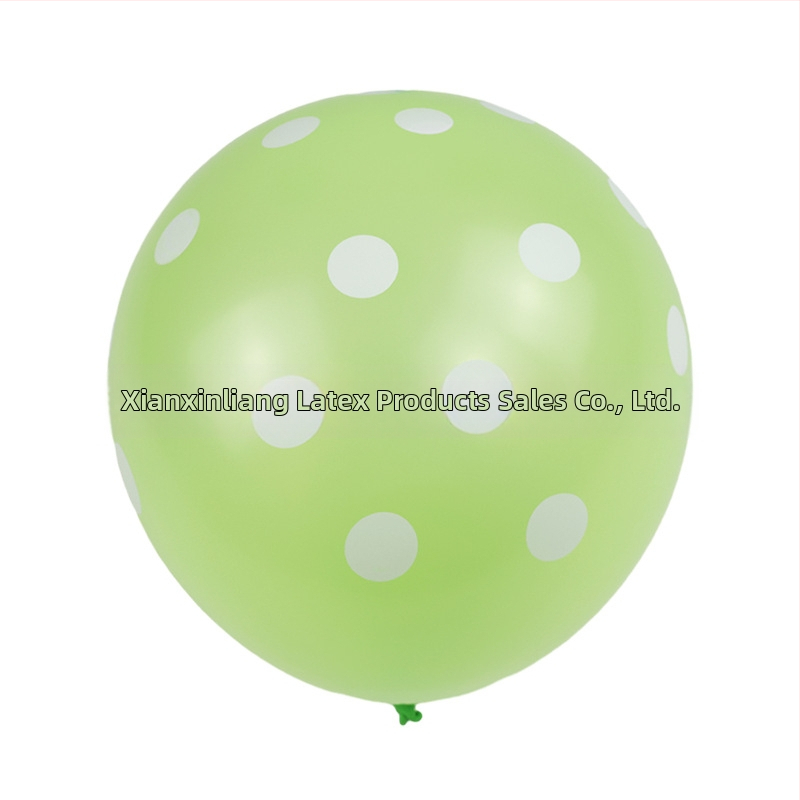 Latex dekoratív lufi, gömb alakú, nyomtatott logóval