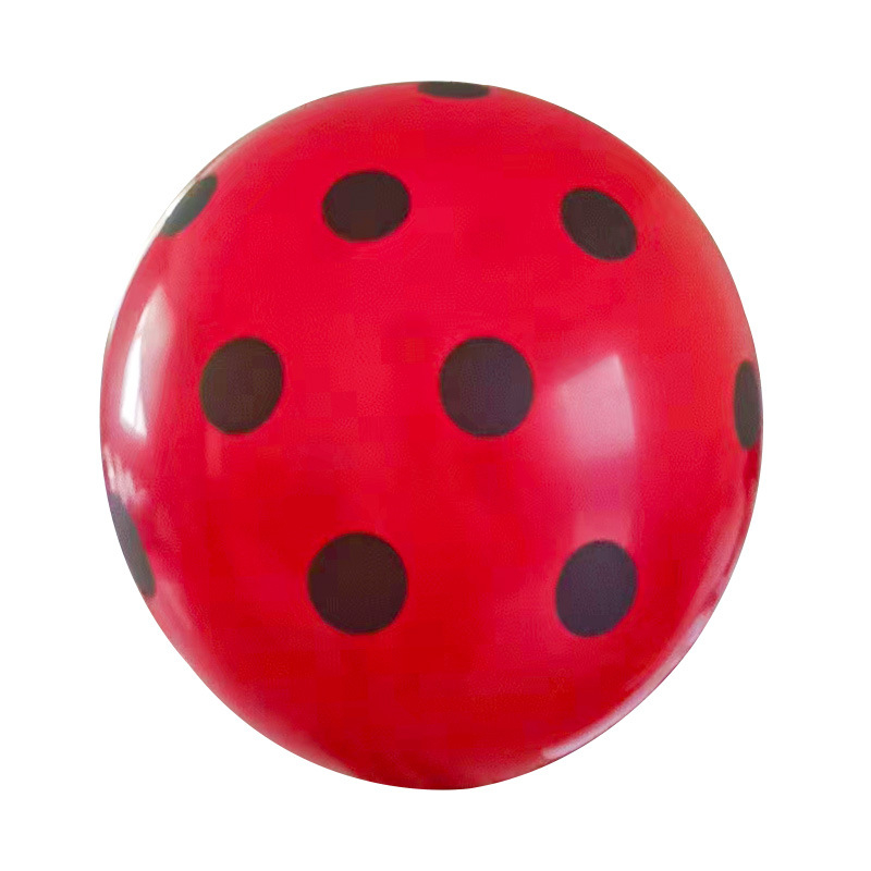 Latex dekoratív lufi, gömb alakú, nyomtatott logóval