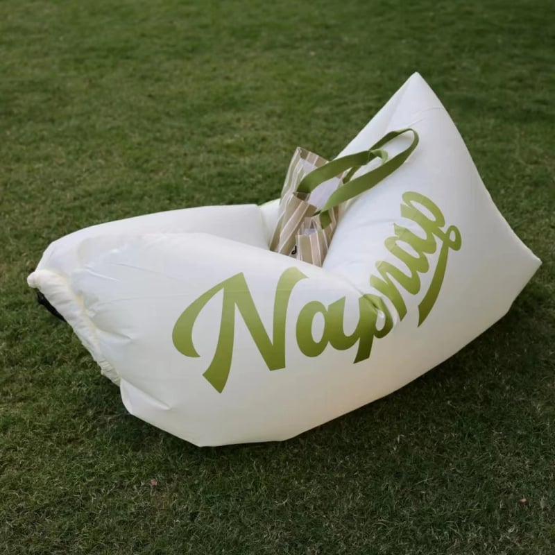 Naduvani vanjski kauč za kampiranje — prijenosni jednodijelni zračni kauč s Oxford platnom, težina 0,8 kg, nosivost 500 kg