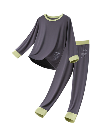 Lenjerie intimă pentru copii: unisex, viscoză 95%, ţesătură subţire, guler rotund, pentru copii şi adolescenţi peste 8 ani (peste 140 cm)