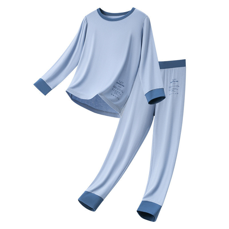 Lenjerie intimă pentru copii: unisex, viscoză 95%, ţesătură subţire, guler rotund, pentru copii şi adolescenţi peste 8 ani (peste 140 cm)