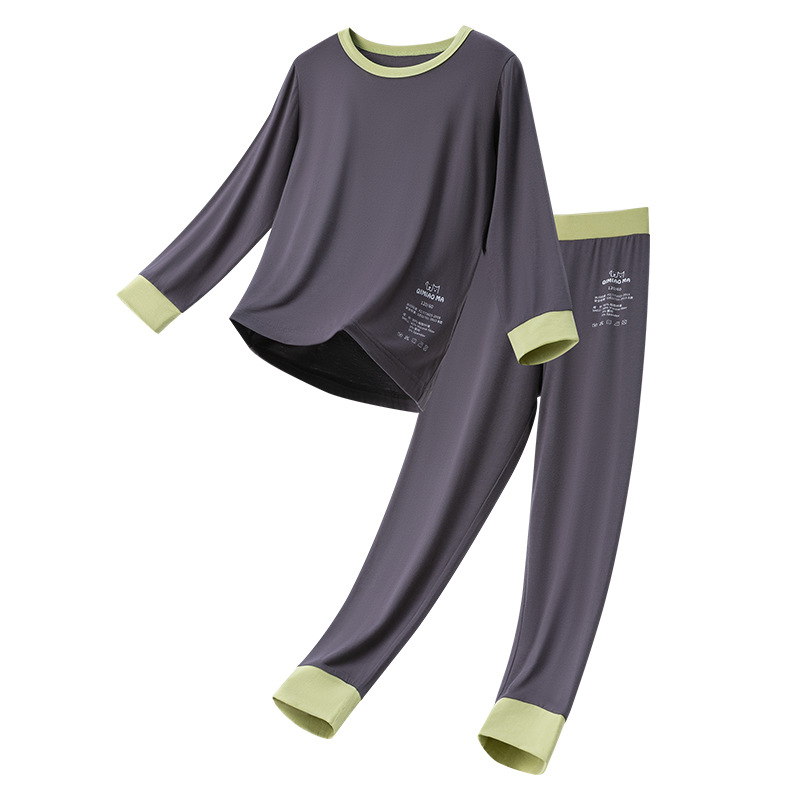 Lenjerie intimă pentru copii: unisex, viscoză 95%, ţesătură subţire, guler rotund, pentru copii şi adolescenţi peste 8 ani (peste 140 cm)