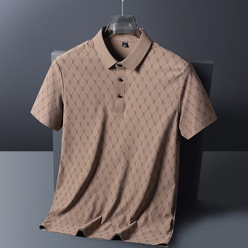 Polo majica s kratkim rukavima, najlon smjesa, prozračna, lagana, ljetna casual