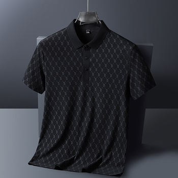 Polo majica s kratkim rukavima, najlon smjesa, prozračna, lagana, ljetna casual
