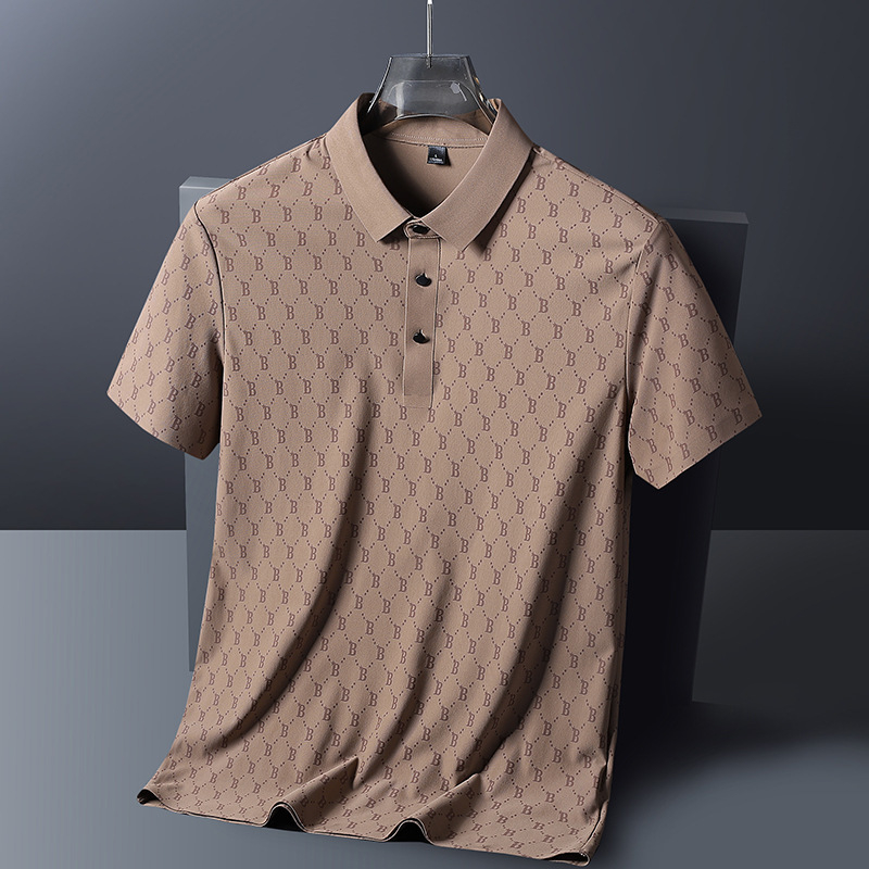 Polo majica s kratkim rukavima, najlon smjesa, prozračna, lagana, ljetna casual