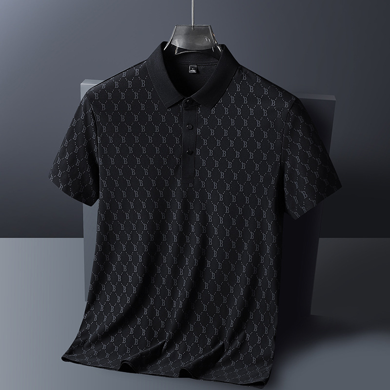 Polo majica s kratkim rukavima, najlon smjesa, prozračna, lagana, ljetna casual