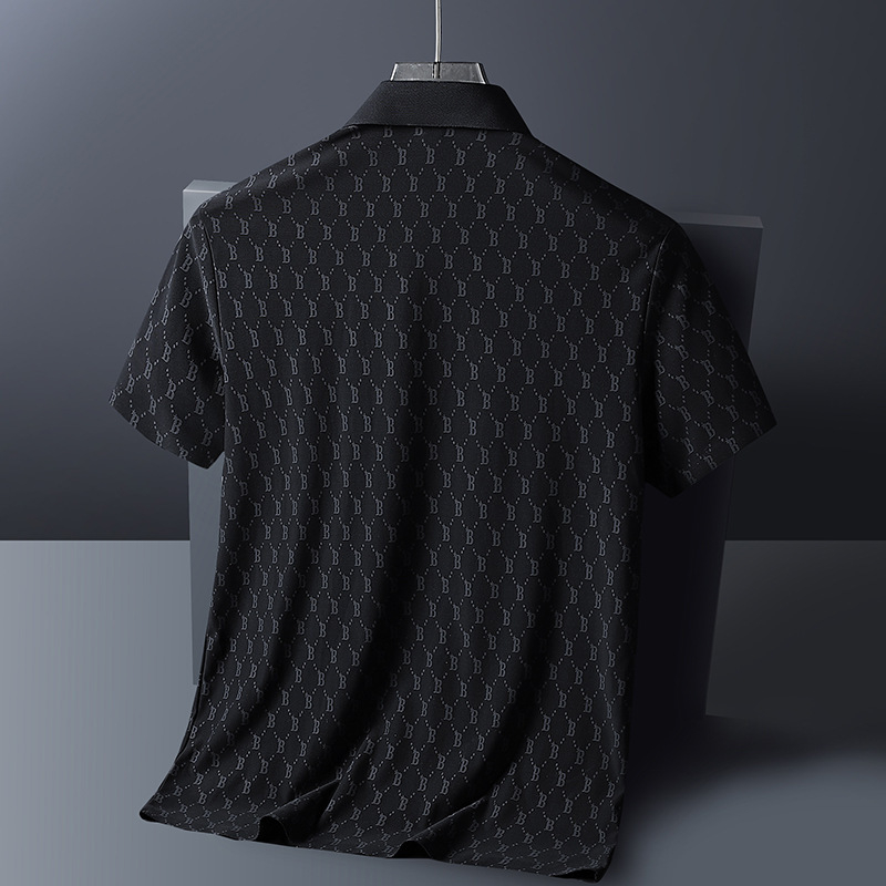 Polo majica s kratkim rukavima, najlon smjesa, prozračna, lagana, ljetna casual