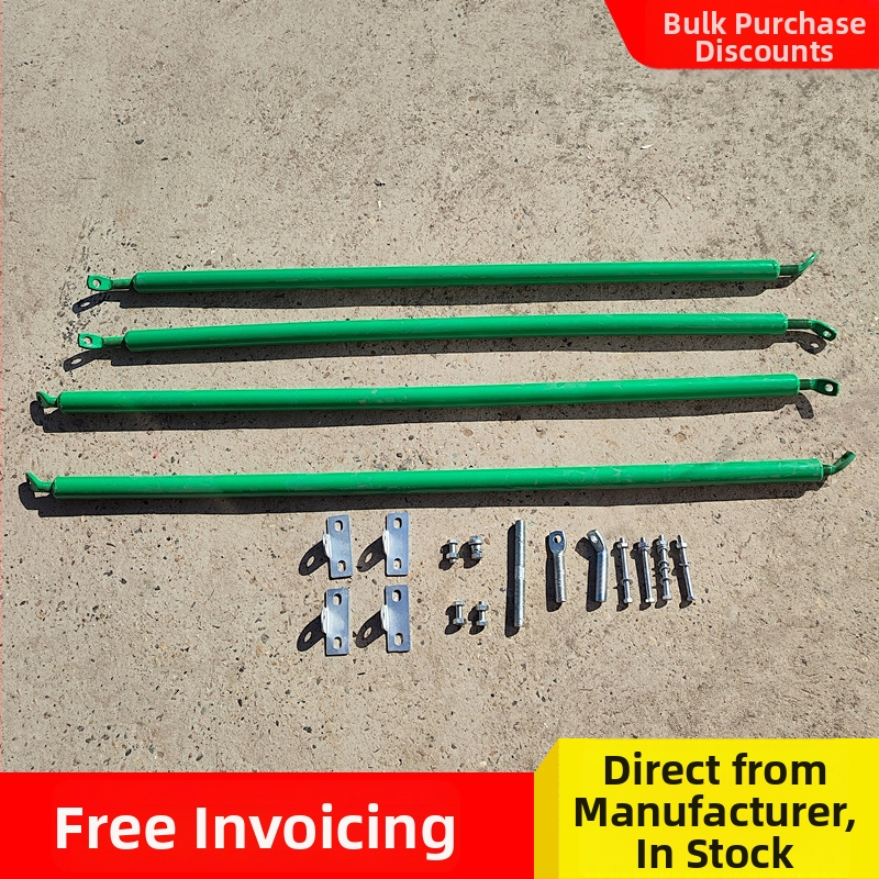 Аксесоар за монтаж на баскетболна дъска: връзка с винтов прът и регулируем телен прът — 1 кг