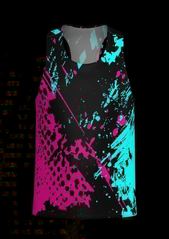 Унисекс потник за бягане със смес от полиестер 90% и химическо влакно, бързосъхнеща и дишаща материя, безшевна лента, подходящ за всички сезони