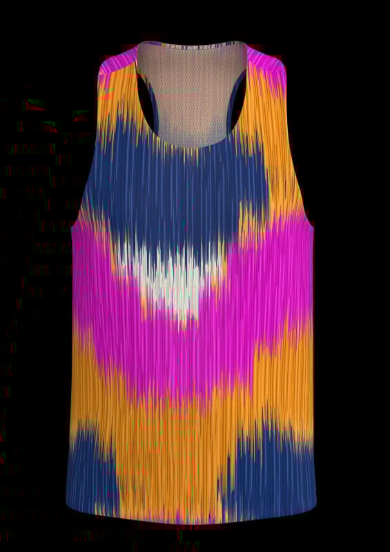 Унисекс потник за бягане със смес от полиестер 90% и химическо влакно, бързосъхнеща и дишаща материя, безшевна лента, подходящ за всички сезони