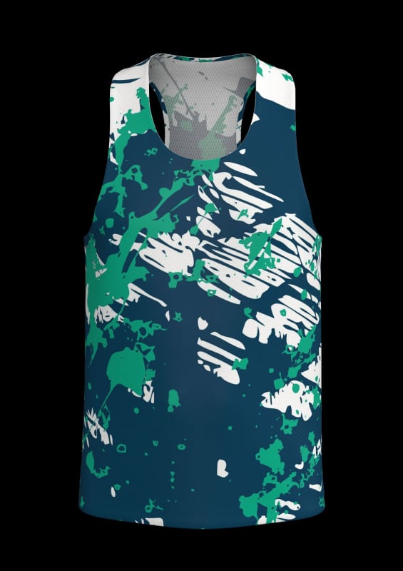 Унисекс потник за бягане със смес от полиестер 90% и химическо влакно, бързосъхнеща и дишаща материя, безшевна лента, подходящ за всички сезони