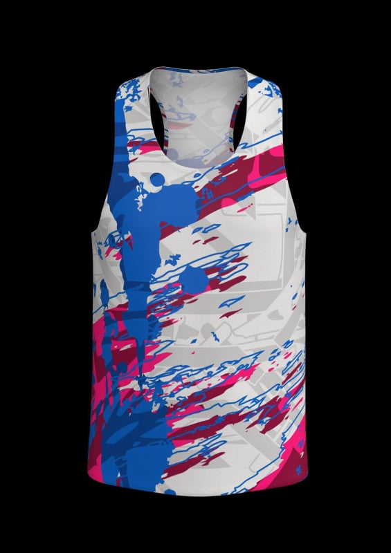 Унисекс потник за бягане със смес от полиестер 90% и химическо влакно, бързосъхнеща и дишаща материя, безшевна лента, подходящ за всички сезони