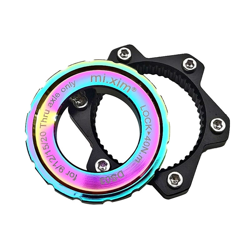 Αξεσουάρ ποδηλάτου - mi.xim DS03A προσαρμογέας τοποθέτησης δίσκου για ποδήλατα βουνού και δρόμου, unisex