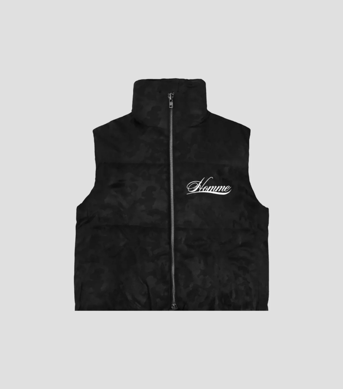 2025 Europsko-američki streetwear zimska vest s natpisom i kristalima, unisex, punjenje od poliestera