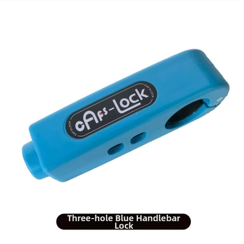 Κλειδαριά τιμονιού για ηλεκτρικό μοτοσικλέτα – κράμα ψευδαργύρου/ABS, 290 g, Gold duobao, διαθέσιμη προσαρμογή