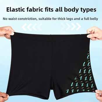 Ανδρικά μαγιό Manlishan με εκτύπωση, γρήγορο στέγνωμα, πολυεστέρας 90–95% περιεκτικότητα, επένδυση πολυεστέρα 95%, βάρος 350 g