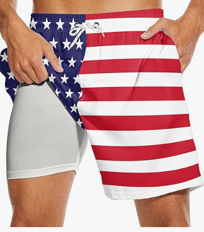 Muške tiskane šorceve za plažu, ležerni ljetni streetwear, 95% poliester, mikroelastični
