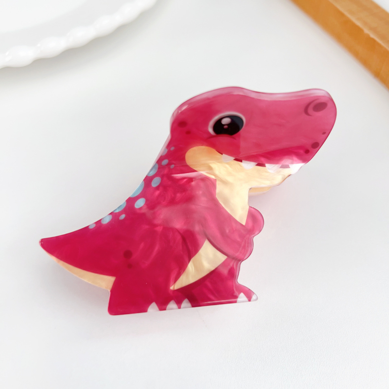 Berphiya clip de păr din acrilic – stil floral, drăguț, lucrat manual, prindere