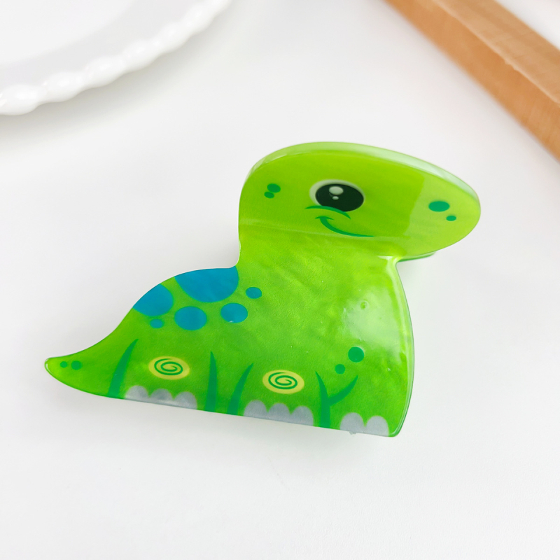 Berphiya clip de păr din acrilic – stil floral, drăguț, lucrat manual, prindere