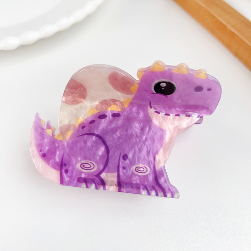 Berphiya clip de păr din acrilic – stil floral, drăguț, lucrat manual, prindere