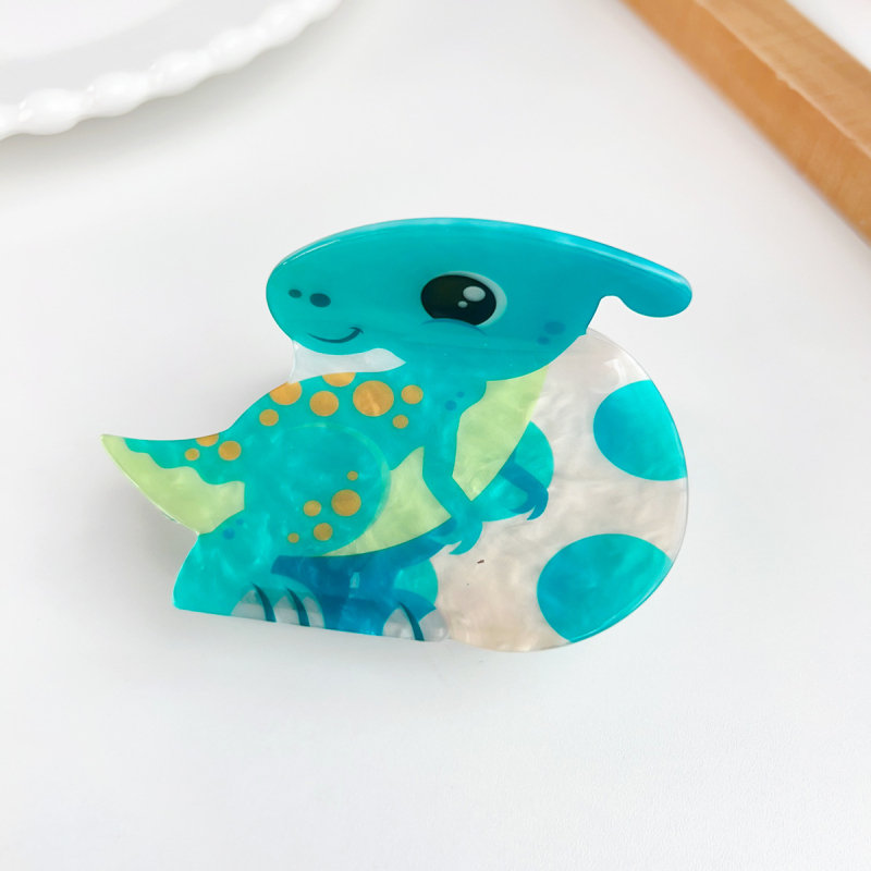 Berphiya clip de păr din acrilic – stil floral, drăguț, lucrat manual, prindere