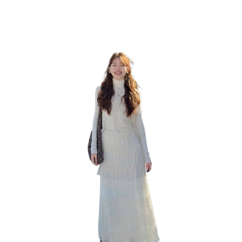Pleteni top, ice silk materijal, okrugli izrez, princeze rukave, korejski stil ležernog kroja