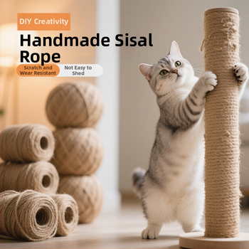 Mačací DIY sisalové lano – škrabadlo a lezecký rám, odolné voči škrabaniu, roztomilý štýl, Pillar Bird