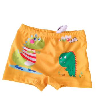 Παιδικά εμπριμέ boxer μαγιό για αγόρια, πολυεστέρας, 88% πολυεστερές, ύφασμα 200 g/m2, επένδυση 95% πολυεστέρα, κατάλληλα για κολύμβηση και ρηχά κολύμβηση