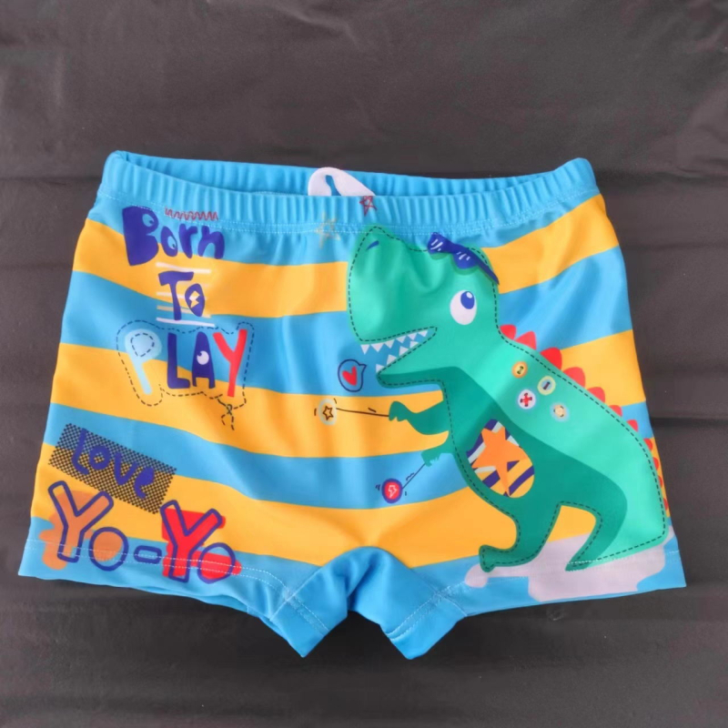 Παιδικά εμπριμέ boxer μαγιό για αγόρια, πολυεστέρας, 88% πολυεστερές, ύφασμα 200 g/m2, επένδυση 95% πολυεστέρα, κατάλληλα για κολύμβηση και ρηχά κολύμβηση