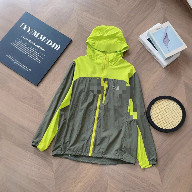 Unisex jakna s kapuljačom, UV zaštita SPF50, prozračna, lagana od poliestera