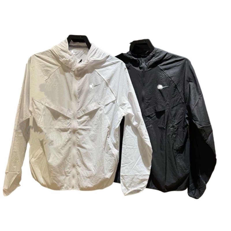 Външна ветровка с качулка, дишащ Ice Silk плат, бързосъхнеща и ветроустойчива, UV защита ***** за бягане