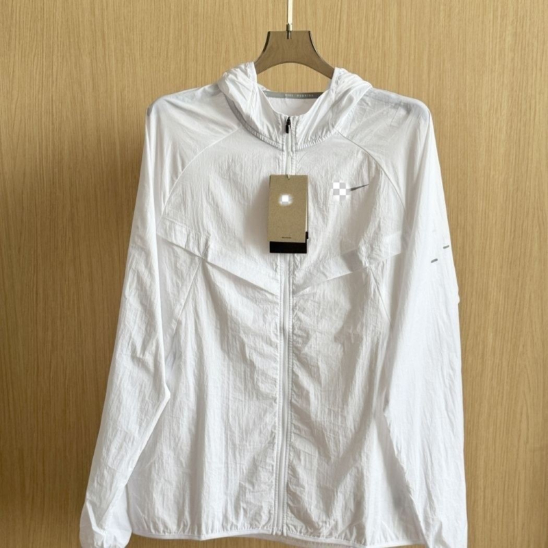 Външна ветровка с качулка, дишащ Ice Silk плат, бързосъхнеща и ветроустойчива, UV защита ***** за бягане