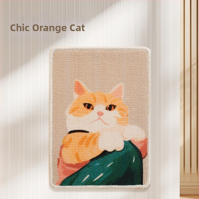 Πίνακας γρατσουνίσματος για γάτες, κάθετα τοποθετούμενος στον τοίχο – ανθεκτικός, προστατεύει τον καναπέ, παιχνίδι ακονίσματος νυχιών