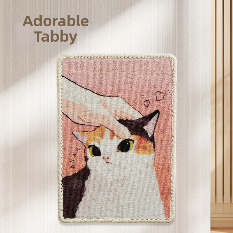 Πίνακας γρατσουνίσματος για γάτες, κάθετα τοποθετούμενος στον τοίχο – ανθεκτικός, προστατεύει τον καναπέ, παιχνίδι ακονίσματος νυχιών