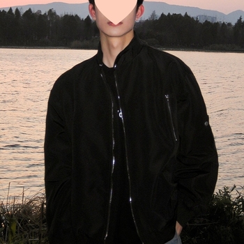 Vodootporna bomber jakna s kapuljom, corduroy vanjska tkanina i Rabbit fur glavni materijal (zip, tanak, jesen)