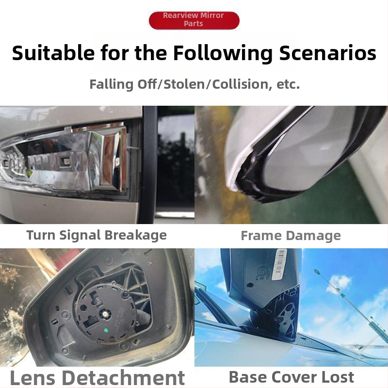 Vonkajšie zrkadlo kryt pre Toyota RAV4, ľavé aj pravé, s rámom smerového signálu, PC materiál