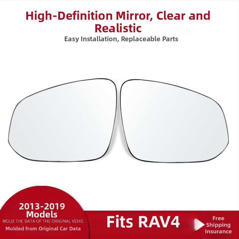 Vonkajšie zrkadlo kryt pre Toyota RAV4, ľavé aj pravé, s rámom smerového signálu, PC materiál