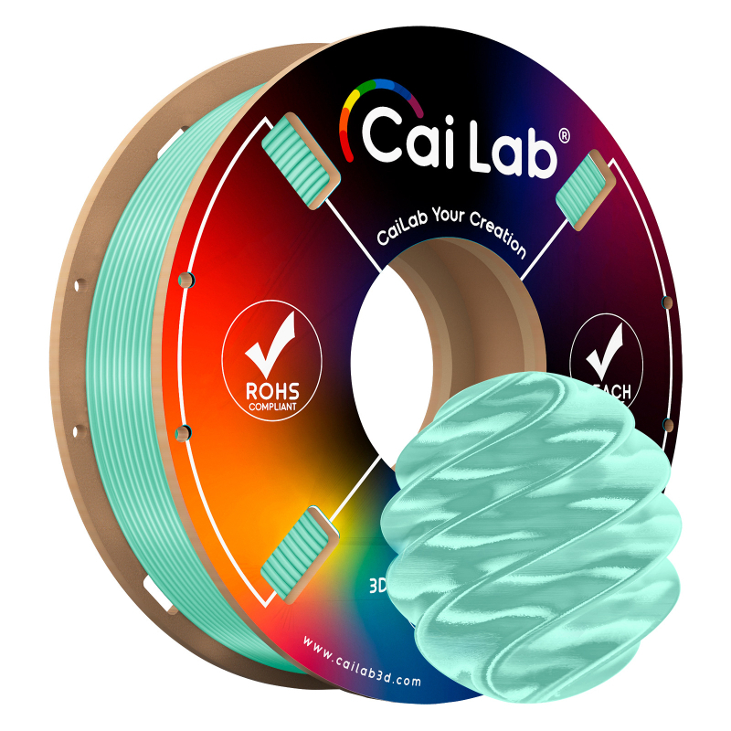 Νήμα PLA μεταξωτό για 3D εκτύπωση, 200 g, συμβατό με Tuozhu Chuangxiang 3D εκτύπωση, ομαλό και αποτρέπει φράξεις