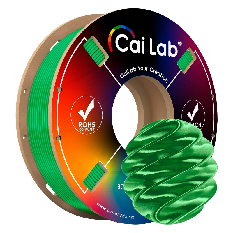 Νήμα PLA μεταξωτό για 3D εκτύπωση, 200 g, συμβατό με Tuozhu Chuangxiang 3D εκτύπωση, ομαλό και αποτρέπει φράξεις