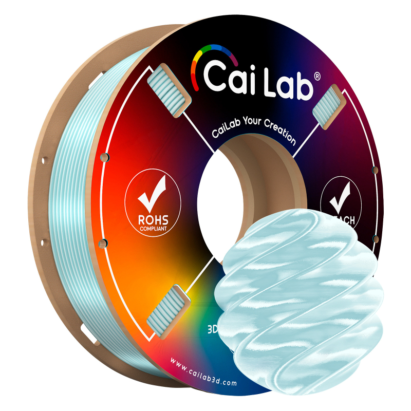 Νήμα PLA μεταξωτό για 3D εκτύπωση, 200 g, συμβατό με Tuozhu Chuangxiang 3D εκτύπωση, ομαλό και αποτρέπει φράξεις