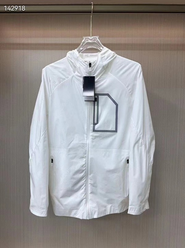 Унисекс найлоново ветроустойчиво яке с качулка, UPF50+ защита от слънцето, ултралеко