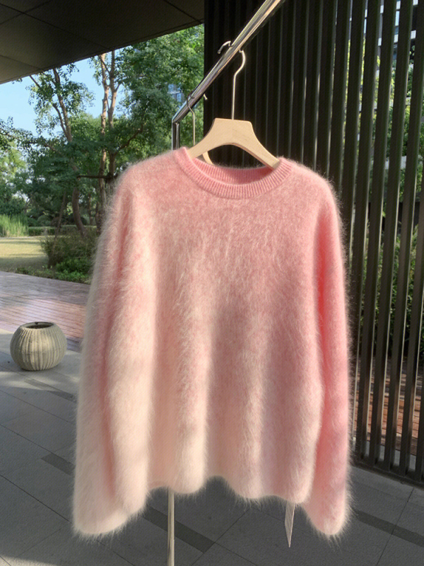 Ženski pleteni džemper s kapuljačom i polo ovratnikom, dugi rukav, ravni kroj, spandex ispod 30%