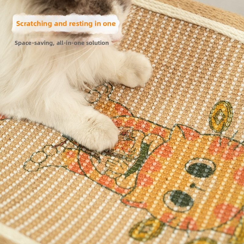 Four Peng Mačacie hniezdo a sisálový škrabadlo – plný sisal povrch, odolná konštrukcia, roztomilý štýl